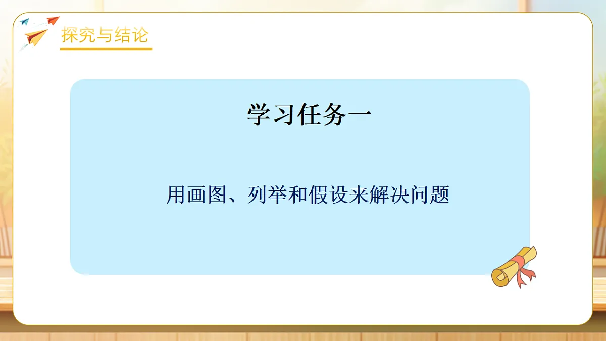 【任务型备课】苏教版六年级下册-3.2 解决问题的策略(二)(课件)第6页