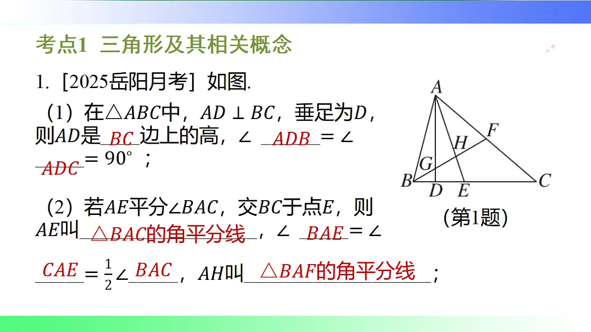 第4章 三角形【章末复习】-课件-数学湘教版(2024)八年级上册第2页