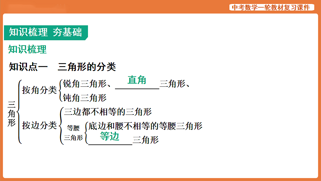 第15讲 三角形的有关概念和性质-2026年中考数学复习课件第2页