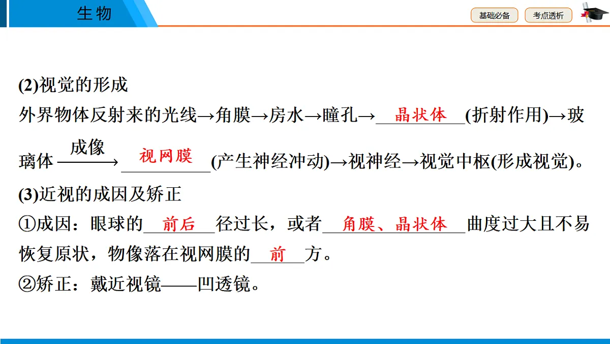 中考生物学一轮专题复习课件(人教版)5.5 人体通过神经系统和内分泌系统调节生命活动、健康地度过青春期第4页