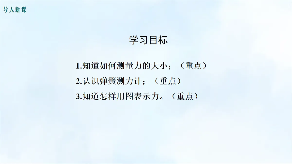 沪粤版八年级物理下册教学课件《6.2 弹力 力的测量和表示》第3页