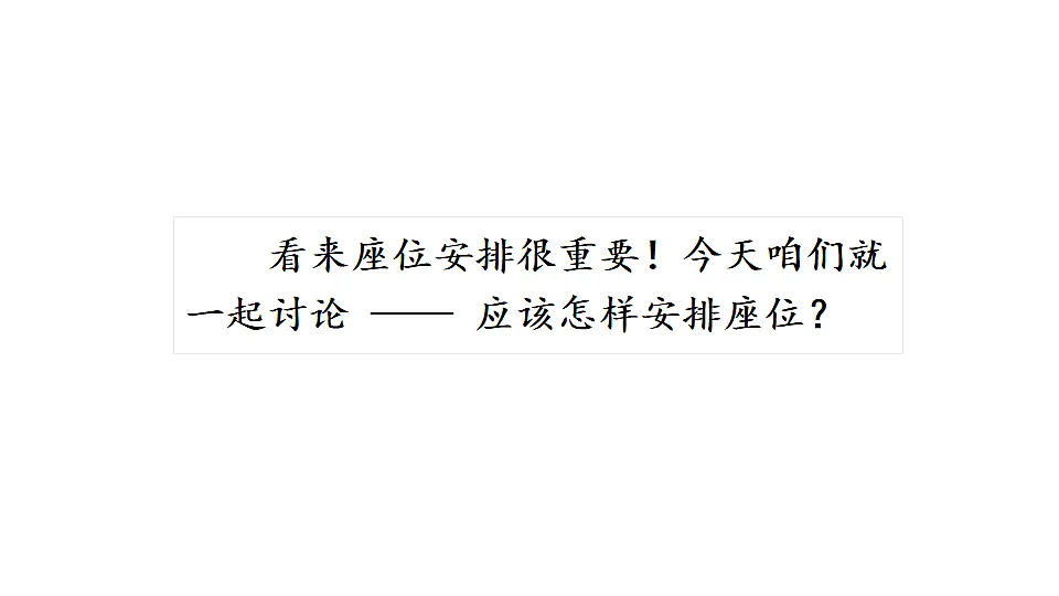 统编版2025-2026学年度语文三年级下册第六单元 口语交际:应该怎样安排座位 教学课件第4页