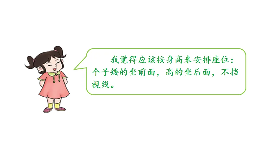 统编版2025-2026学年度语文三年级下册第六单元 口语交际:应该怎样安排座位 教学课件第6页