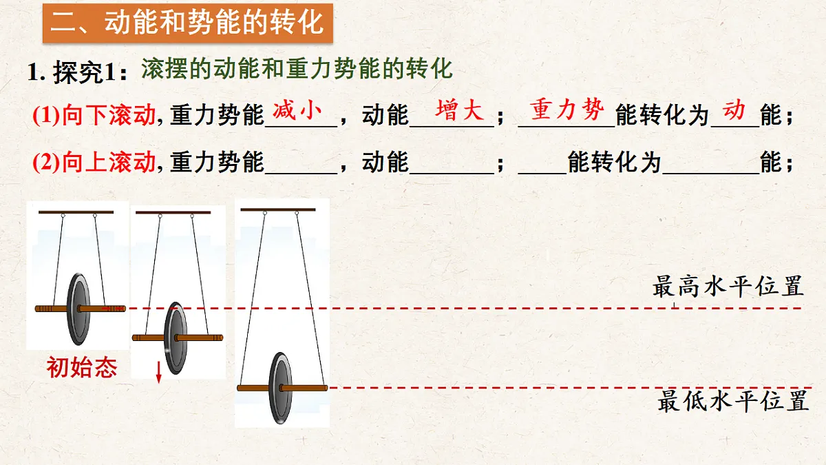 沪科版八年级物理全册教学课件《10.4 机械能转化及其应用》第5页
