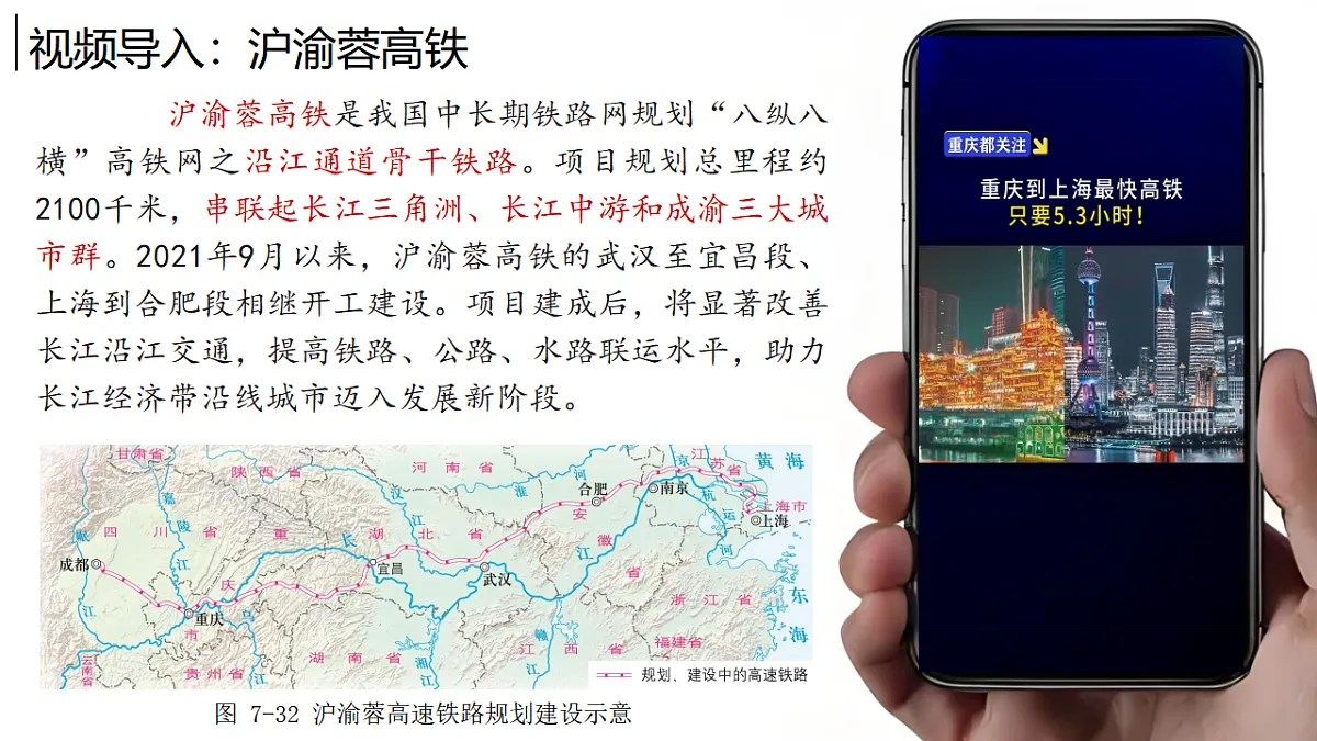 7.4【课件】长江经济带的协同发展—— 2026年新教材湘教版初二地理下册第4页