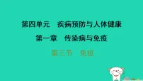 冀少版（2024）八年级上册（2024）第三节 免疫习题课件ppt