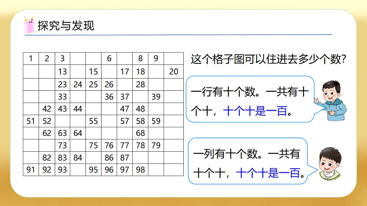 【备课无忧】西师大版数学一年级下册-3.4《数的顺序》(教学课件)第8页