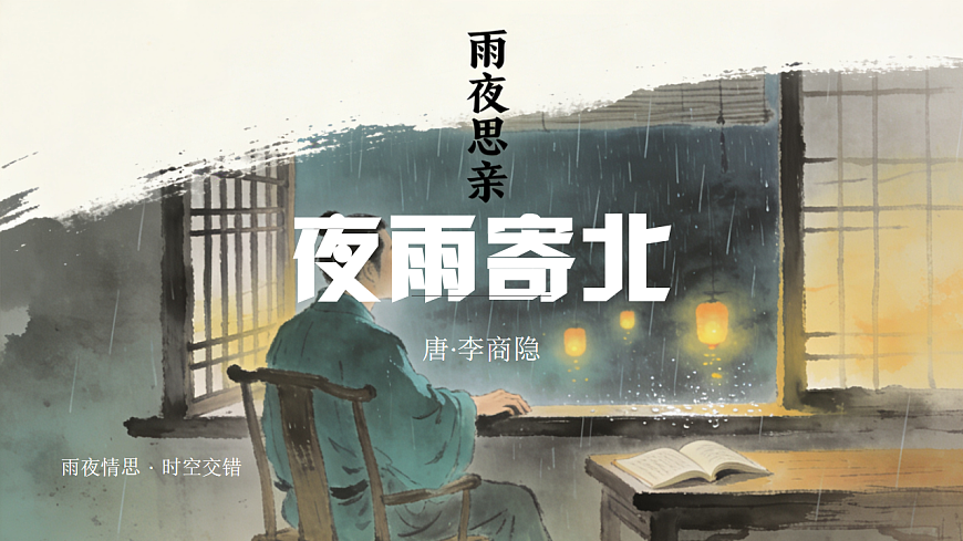 第六单元课外古诗词诵读《夜雨寄北》课件统编版语文七年级上册第六单元第1页