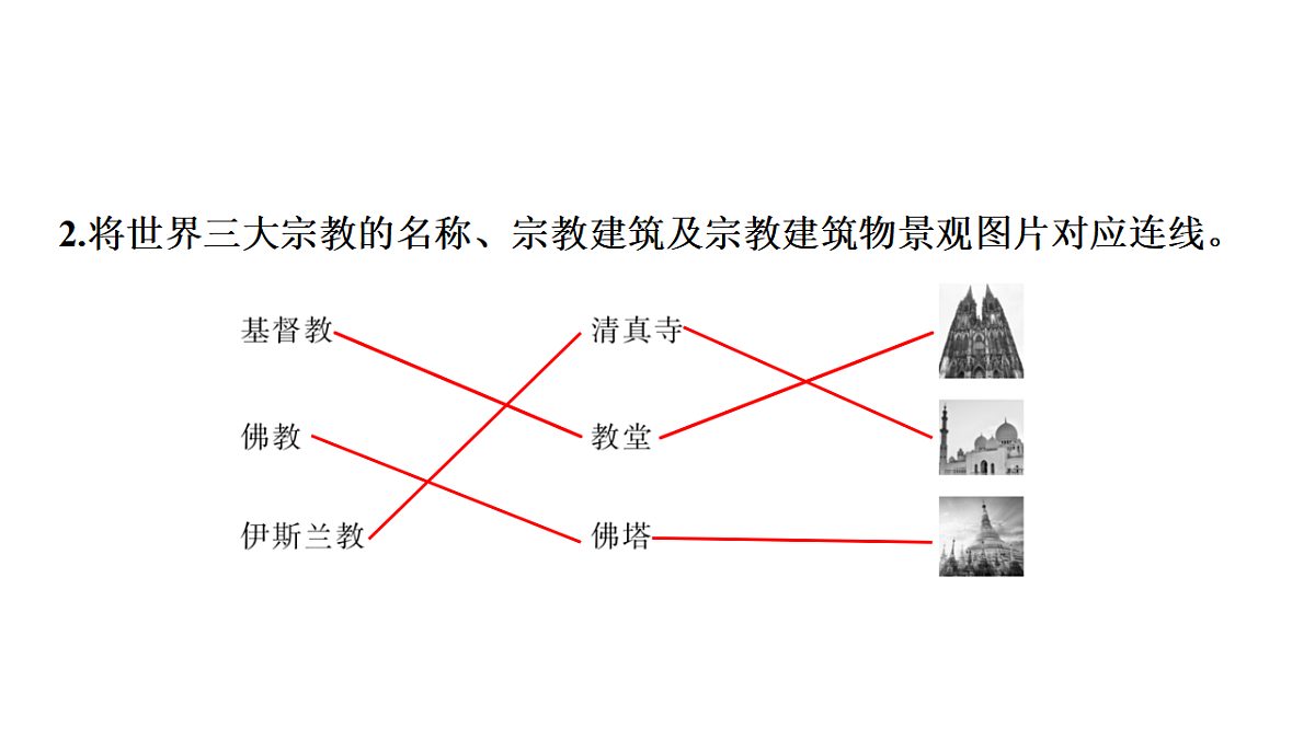 第三节 丰富多彩的世界文化第四章 世界的居民与文化 导学课件)湘教版(2024)地理七年级上册第4页