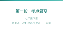 第七章　我们生活的大洲——亚洲 2026年中考地理一轮复习人教版七年级下册地理课件