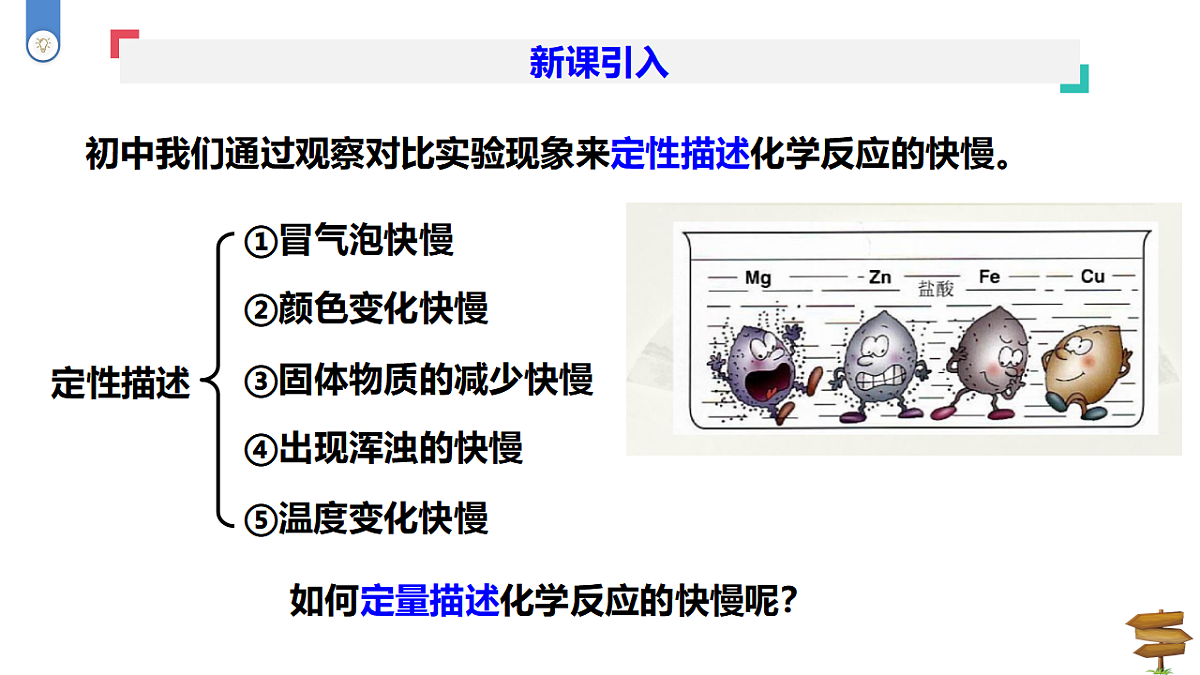 2025-2026学年高一下学期化学人教版必修第二册课件6.2化学反应的速率和限度第1课时第4页