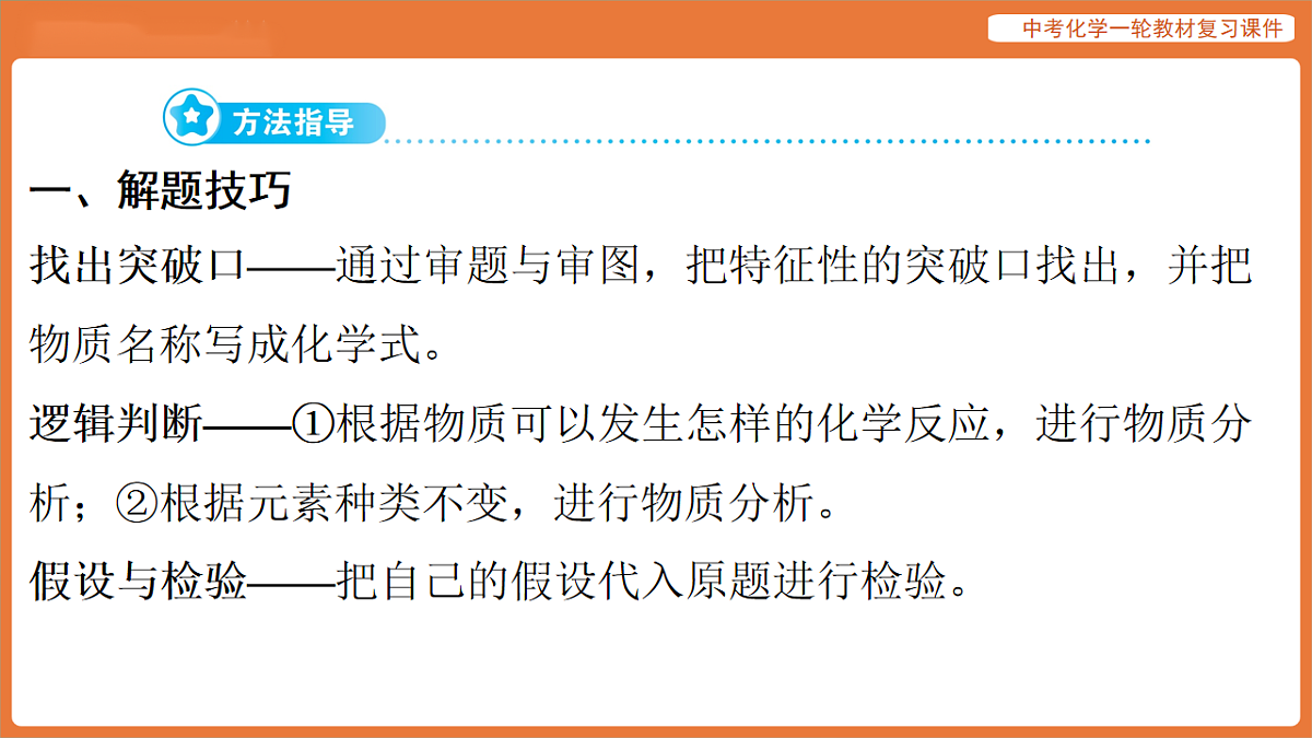 专题六 物质的转化与推断专题-课件 2026年中考化学二轮专题复习第2页