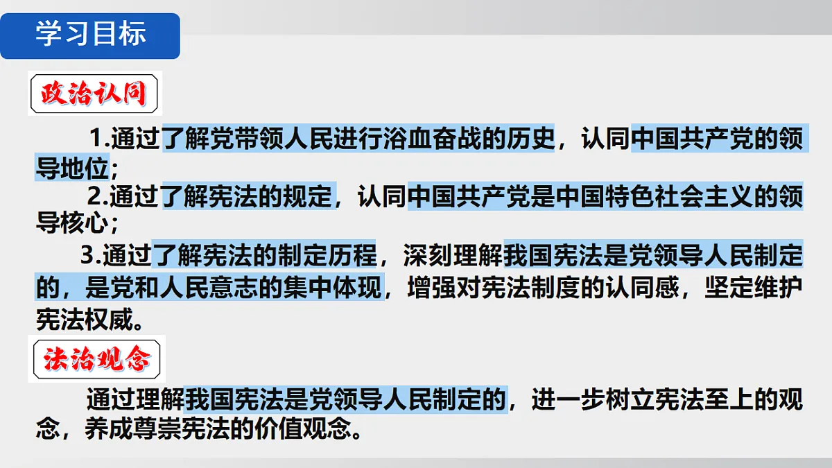 1.1 党领导人民制定宪法 课件 2025-2026学年统编版八年级道德与法治下册第3页
