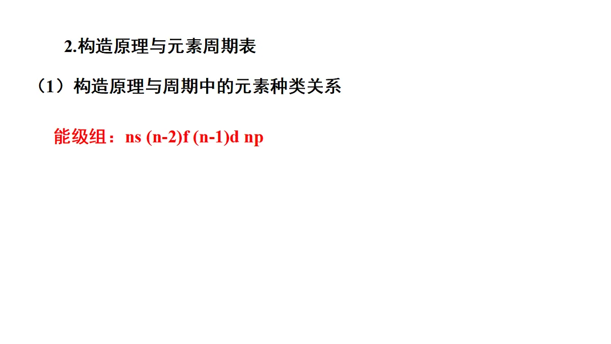 2025-2026学年高二下学期化学人教版(2019)选择性必修2课件1.2.原子结构与元素的性质第1课时第3页