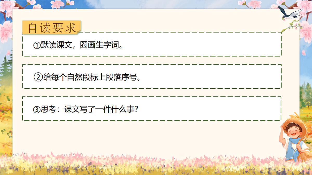 统编版二年级语文下册【教学课件】阅读10.《枫树上的喜鹊》第7页