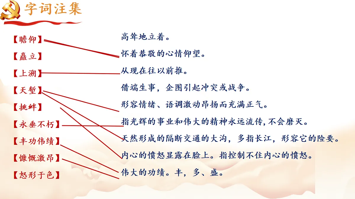 第21课《人民英雄永垂不朽》课件素材-2025-2026学年统编版语文八年级上册第6页