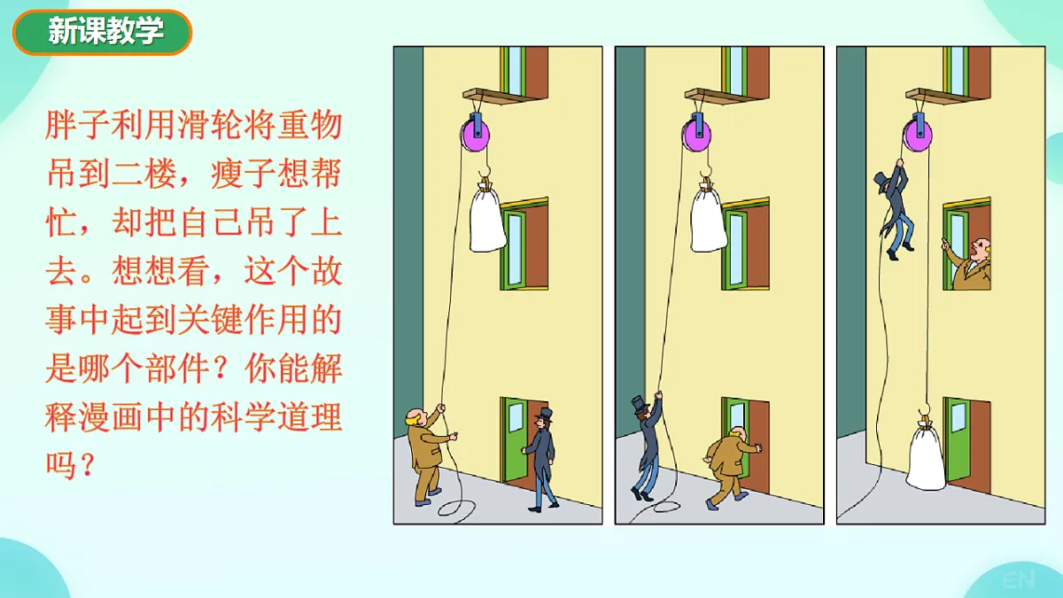 11.2 滑轮及其应用 课件 2025-2026学年物理沪科版八年级全一册第4页