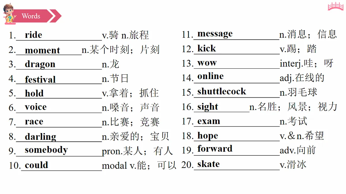 Unit 5 (单元复习课件) 初中英语人教版(2024)七年下册第4页