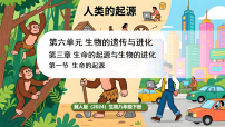 冀少版（2024）八年级下册（2024）第一节 生命的起源多媒体教学课件ppt