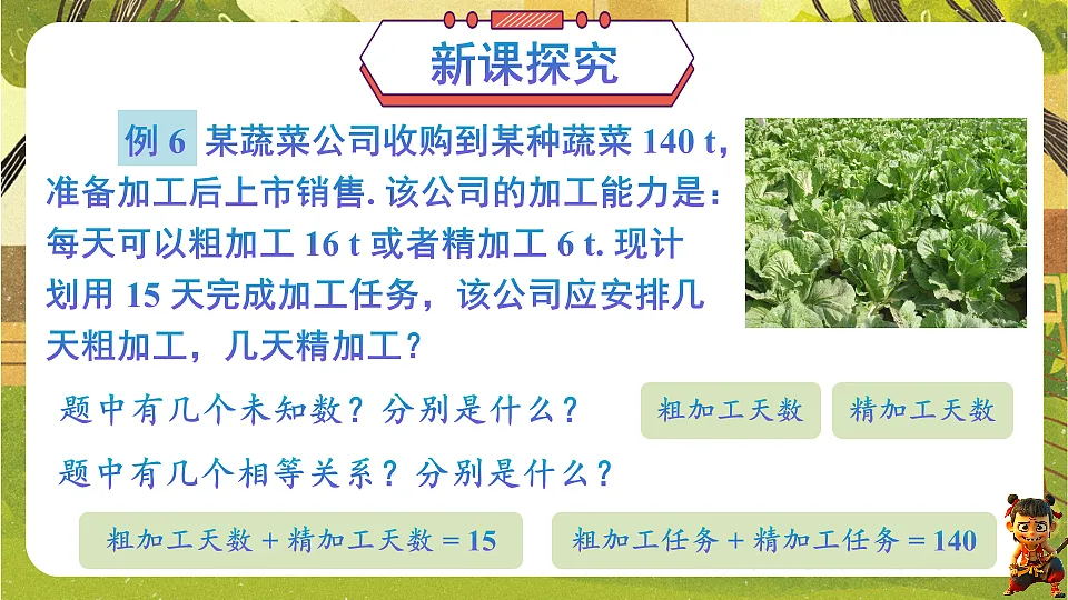 6.2 二元一次方程组的解法-第三课时二元一次方程组的实际应用(课件)-华东师大版数学七年级下册(新教材)第2页