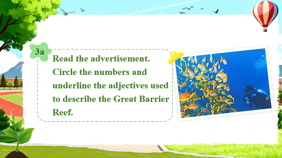 Unit 4 The Wonders of Nature(第5课时) Section B 3a-3c第7页
