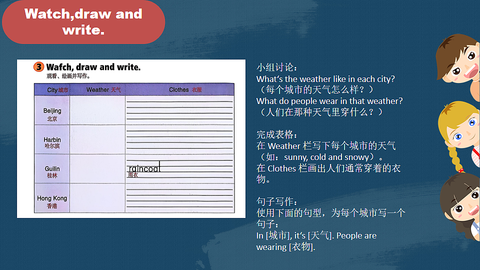 【课件】冀教版(三起)小学英语四年级下册Unit 2 Lesson 5 Again please第5页