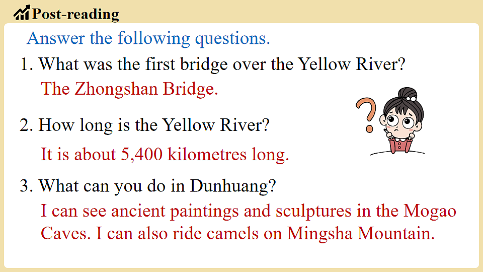 Unit 1 A trip to the Silk Road(第4课时) Lesson 4第8页