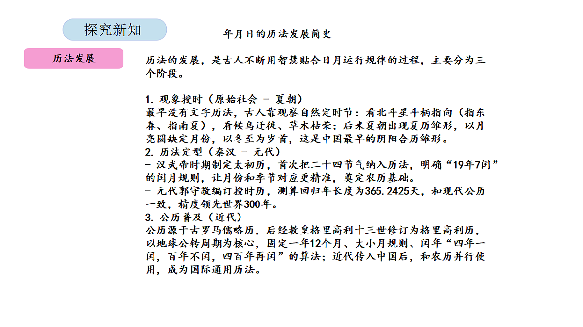 2026年北京版三年级数学下册 年、月、日的秘密 活动二 年、月、日故事会(课件)第7页