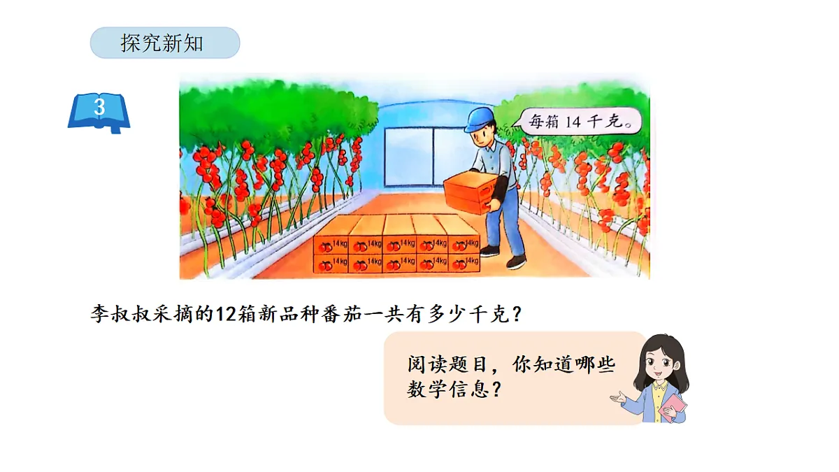 2026年苏教版数学三年级下册 3.3 两位数乘两位数的笔算(不进位)(课件)第5页