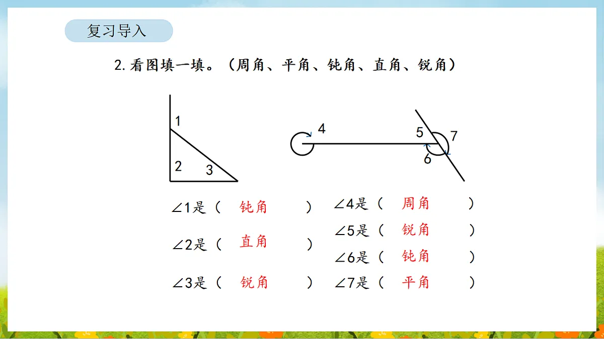 2026年苏教版数学三年级下册 1.6 角的度量和画角(课件)第4页
