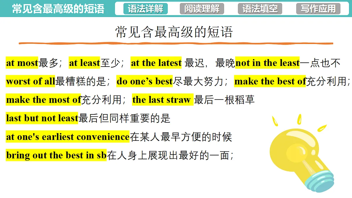 专题06 词类核心考点之形容词副词2(课件)-2026年高考英语语法讲练(全国通用)第7页