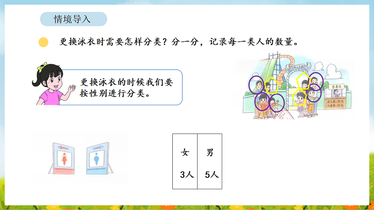 7.2 水上乐园 课件 北师大版数学二年级下册第7页