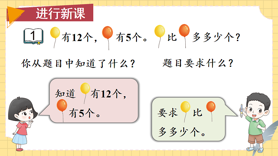 苏教版一年级数学下册课件《六 简单的数量关系(一)第1课时 解决问题(1)》第3页