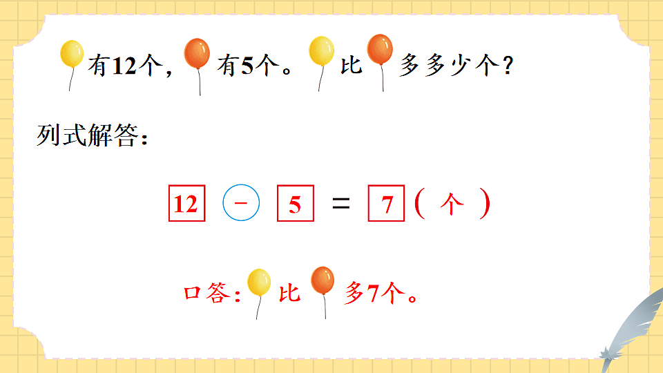 苏教版一年级数学下册课件《六 简单的数量关系(一)第1课时 解决问题(1)》第6页