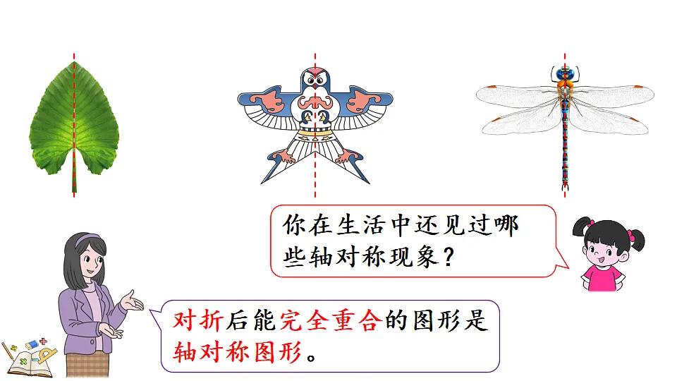 1.1初步认识轴对称现象和轴对称图形第6页