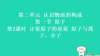 初中化学鲁教版（2024）九年级上册（2024）原子习题ppt课件