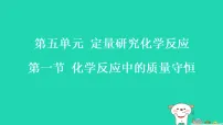 鲁教版（2024）九年级上册（2024）化学反应中的质量守恒习题课件ppt