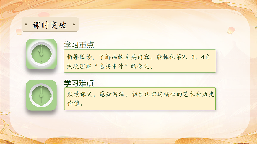 【任务型备课】统编版三年级语文下册-15. 一副名扬中外的画(课件)第5页