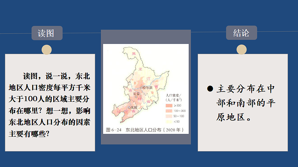 第二节 东北地区的人口与城乡分布第8页