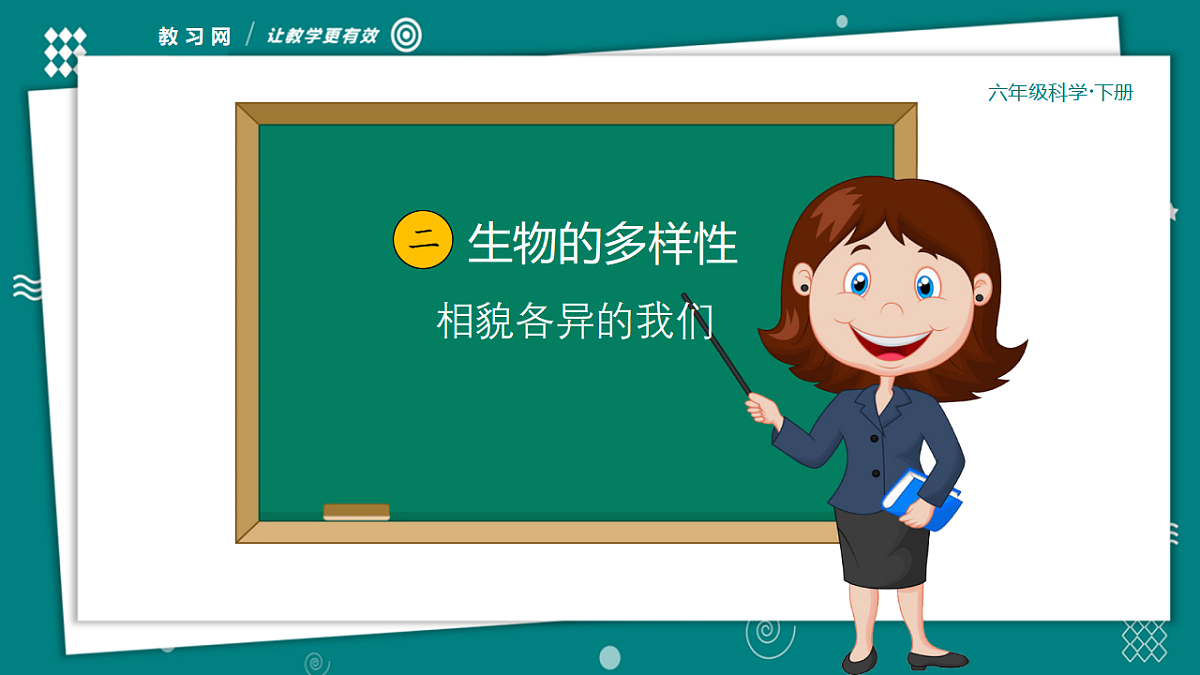 六年级下册科学2.5相貌各异的我们 教学ppt课件(共27张PPT)教科版(2017)第2页