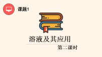 人教版（2024）九年级下册（2024）溶液及其应用课文课件ppt