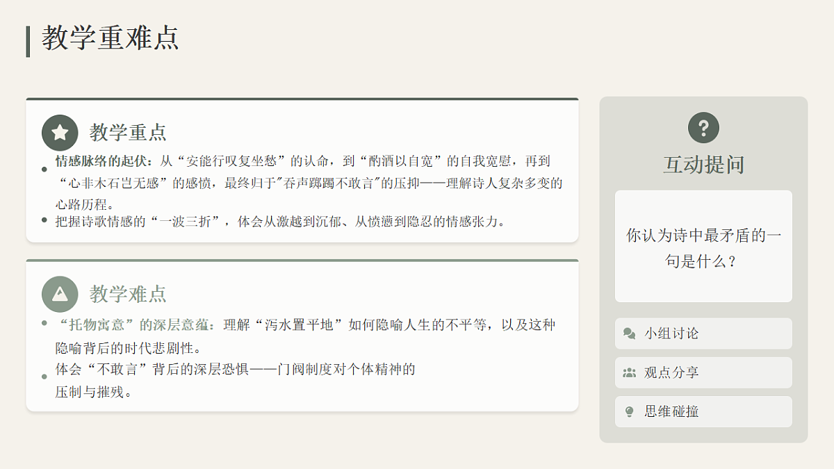 2026年统编版语文选择性必修下册古诗词诵读《拟行路难》教学课件第3页
