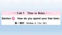 初中英语Section A作业课件ppt