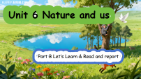 小学英语人教版PEP（2024）五年级上册Unit 6 In a nature park Part B教学课件ppt