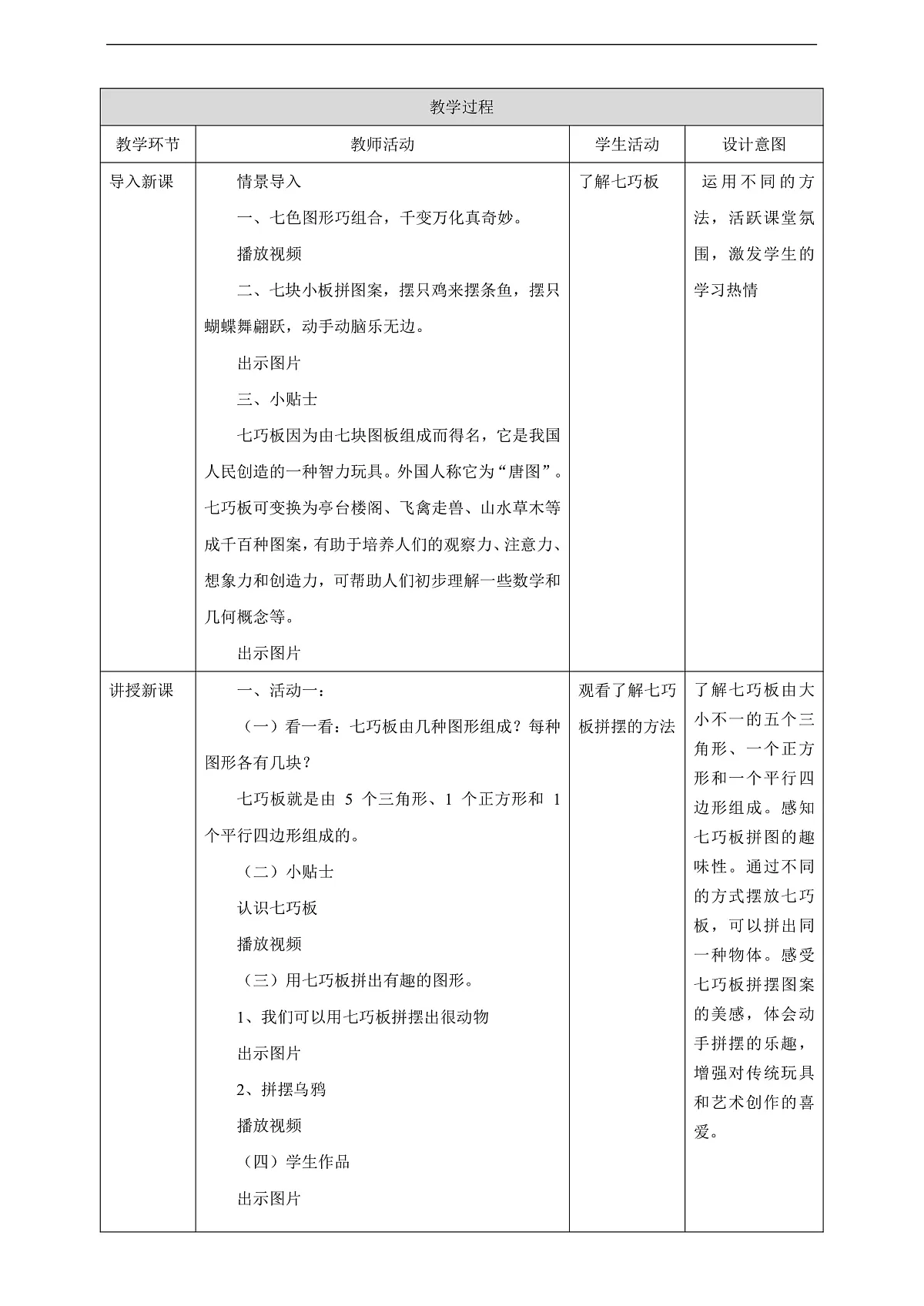 【人教版】美术 二年级上册 第三单元 3 玩具的巧思 教学设计第2页