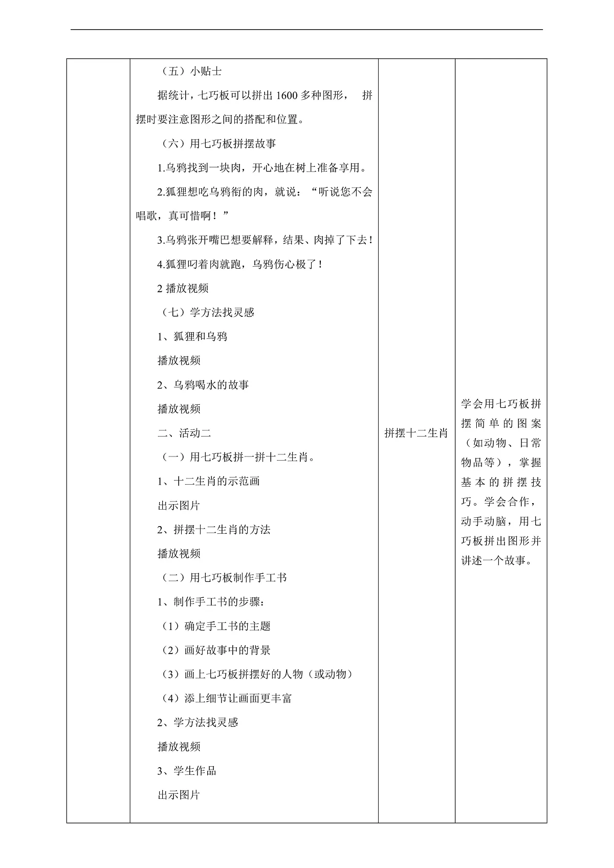 【人教版】美术 二年级上册 第三单元 3 玩具的巧思 教学设计第3页