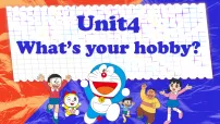 小学英语外研版(三起)2024三年级下册(2024)Unit 4 What's your hobby?图文ppt课件