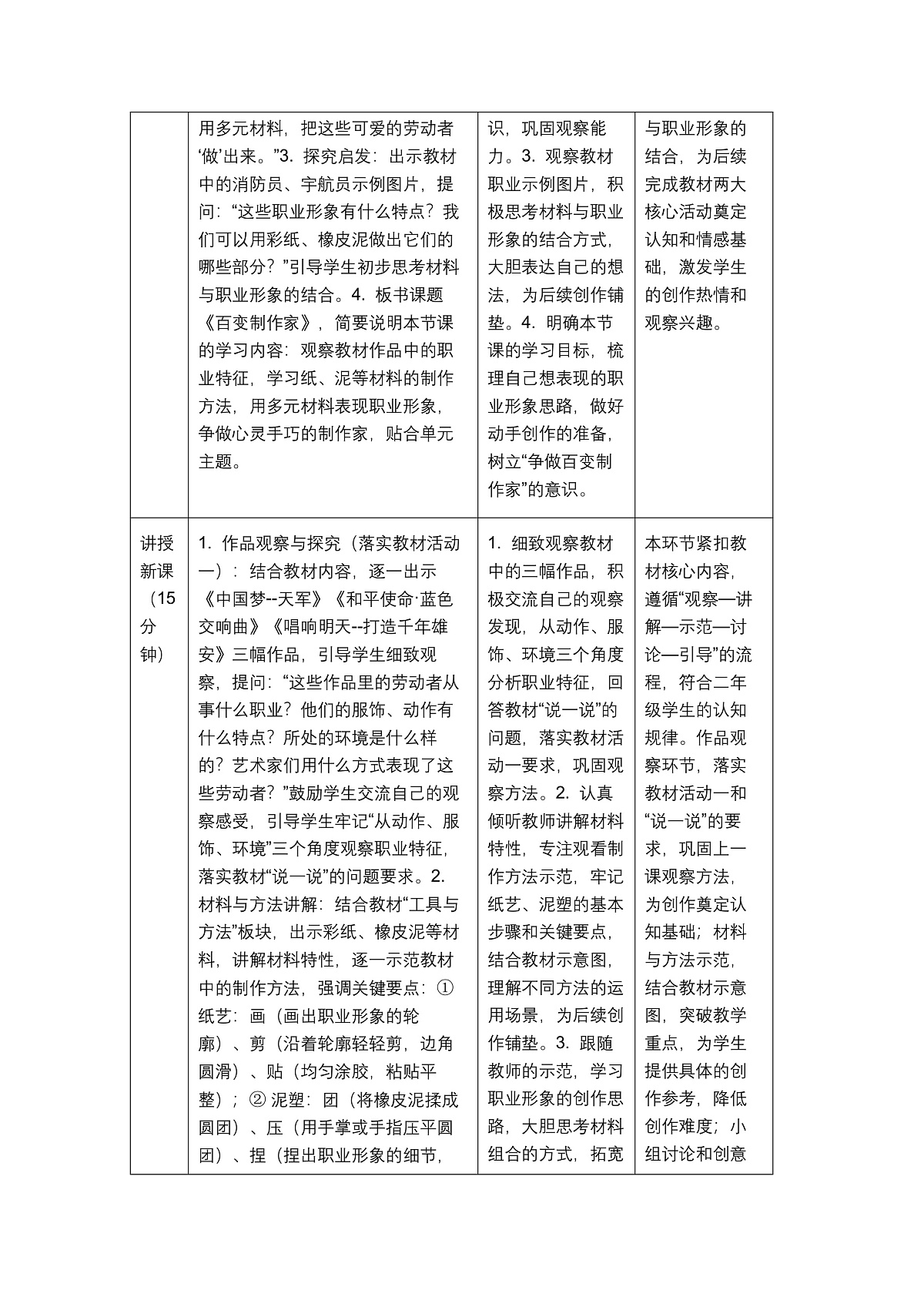 《百变制作家》教学设计第3页