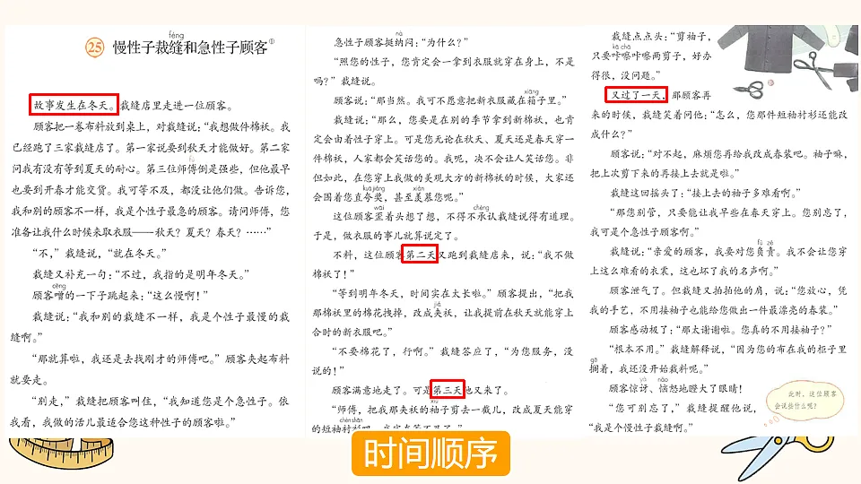 25 慢性子裁缝和急性子顾客【优质版】第8页