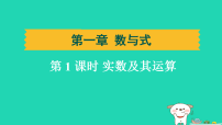 辽宁省2025中考数学第一章数与式第1课时实数及其运算讲课件
